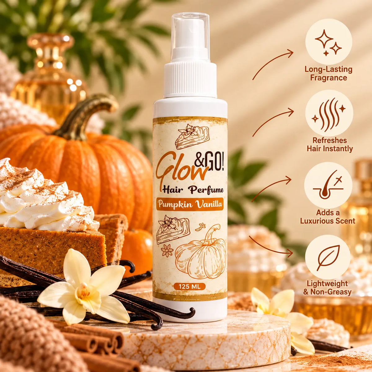 معطر الشعر بالفانيليا